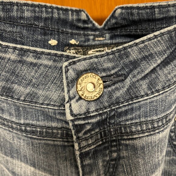 Silver Jeans Co. “Eddie” Relaxed Fit Straight Leg Jeans W27 L31 Medium Wash - Picture 2 of 7